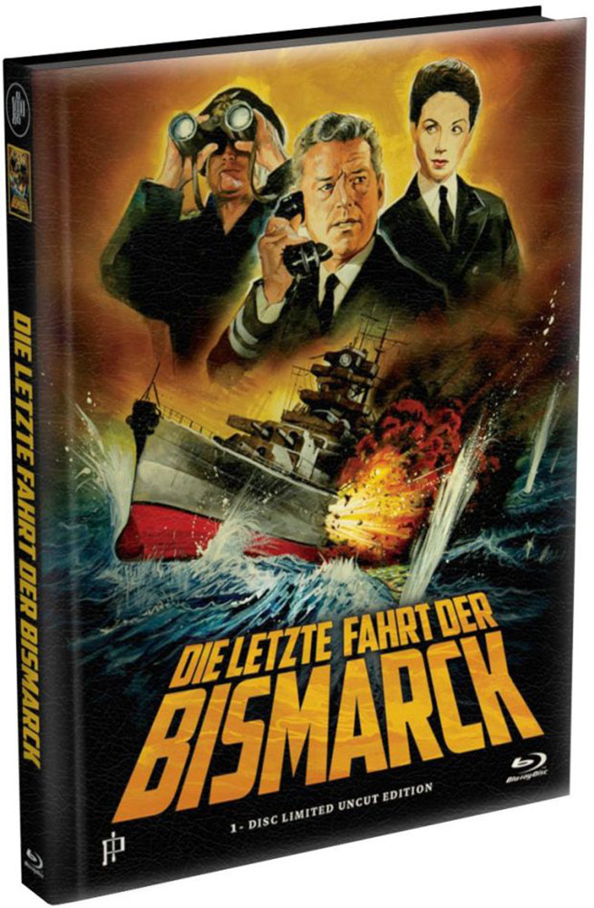 LETZTE FAHRT DER BISMARCK, DIE (Blu-Ray) - Mediabook (Wattiert) - Limited 333 Edition