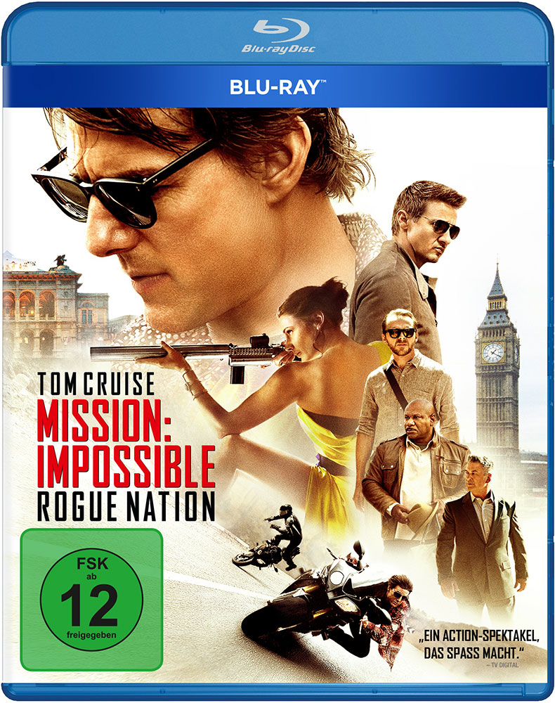 MISSION IMPOSSIBLE 5 - ROGUE NATION (Blu-Ray)