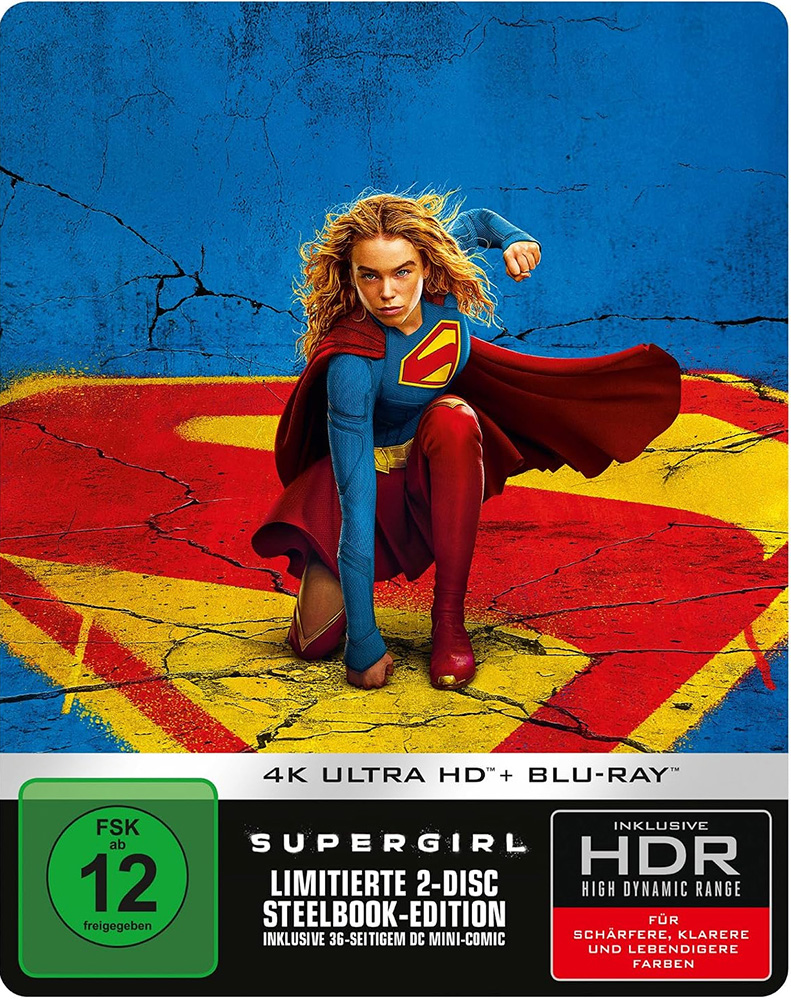 SUPERGIRL (2026) (4K UHD+Blu-Ray) - Cover A - Limited SteelBook Edition