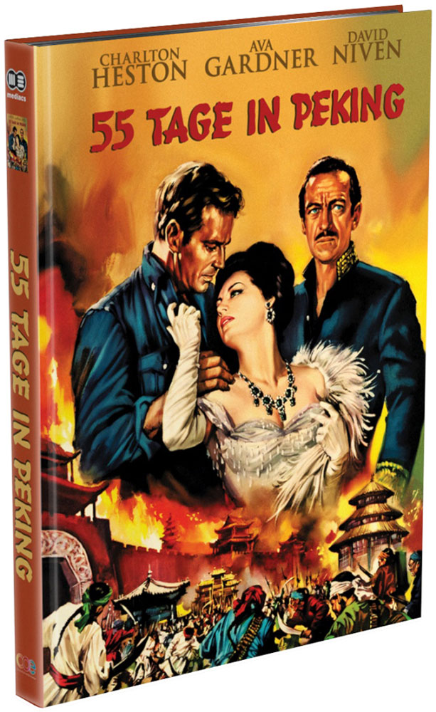 55 TAGE IN PEKING (Blu-Ray+DVD) - Cover A - Mediabook - Limited 500 Edition