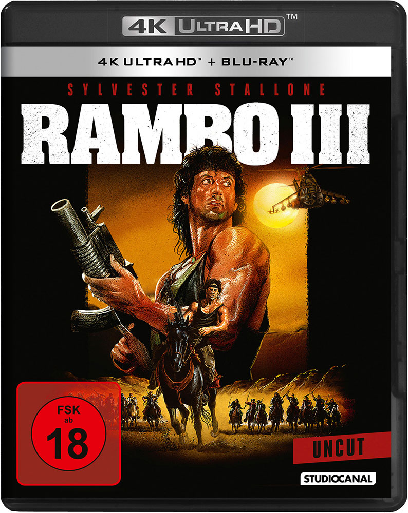 RAMBO III (4K UHD+Blu-Ray) - Uncut