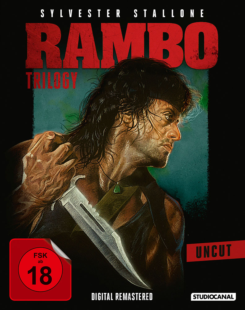 RAMBO TRILOGY (Blu-Ray) (3Discs) - Remastered - Uncut