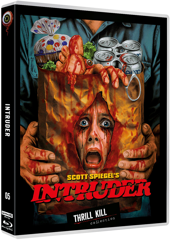INTRUDER (4K UHD+Blu-Ray) - Limited 1500 Edition - Thrill Kill Collection #05 - Scanavo-Box