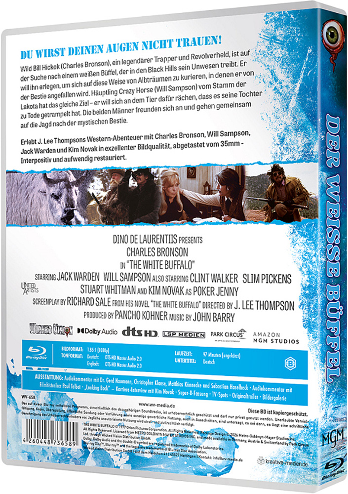 WEISSE BÜFFEL, DER (Blu-Ray) - Limited Edition - Scanavo Box