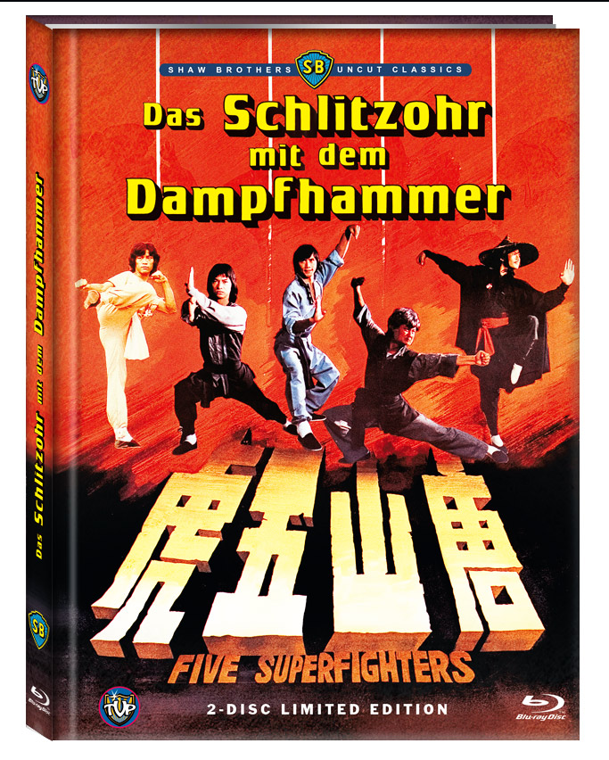 SCHLITZOHR MIT DEM DAMPFHAMMER, DAS (Blu-Ray+DVD) - Cover A - Mediabook - Limited 333 Edition