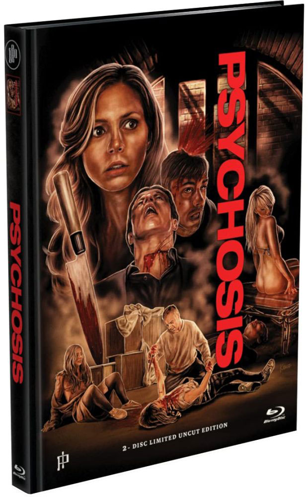 PSYCHOSIS (Blu-Ray+DVD) - Mediabook - Limited 500 Edition - Uncut