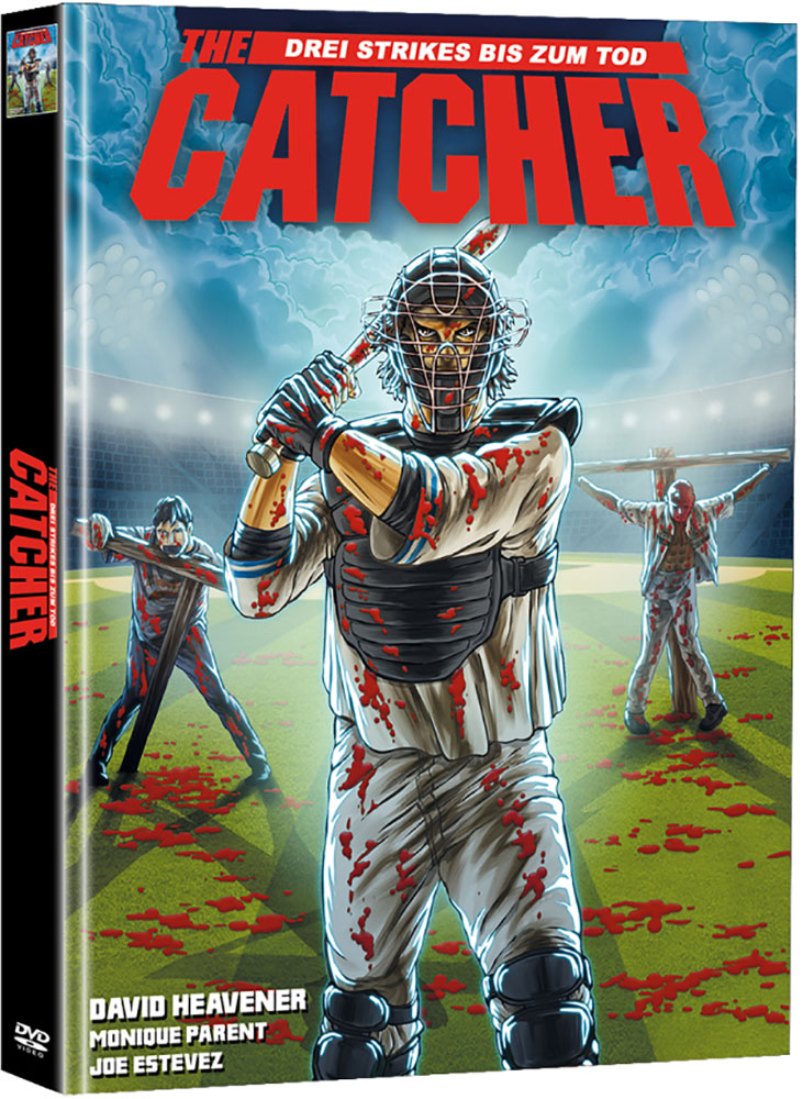 CATCHER, THE - DREI STRIKES BIS  ZUM TOD (2DVD) - Cover A - Mediabook - Limited 166 Edition