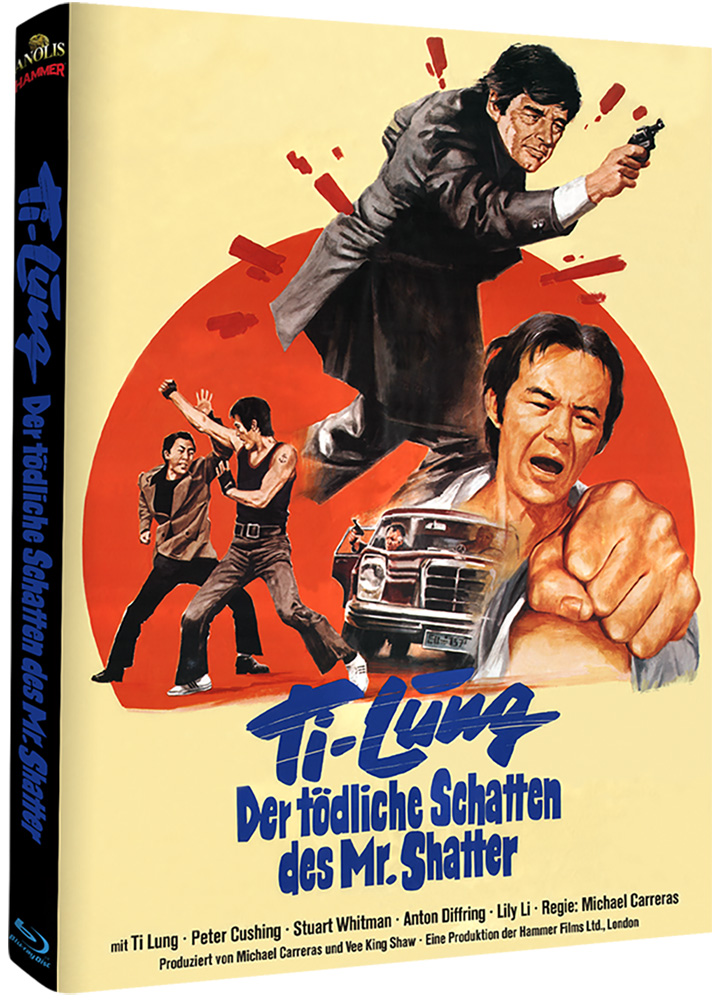 TI LUNG - DER TÖDLICHE SCHATTEN DES MR.SHATTER (Blu-Ray) - Cover A - Mediabook - Limited Edition