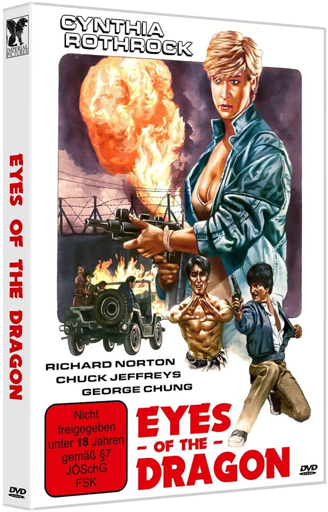 EYES OF THE DRAGON - Cover C - Unrated Integral Cut - Cynthia Rothrock