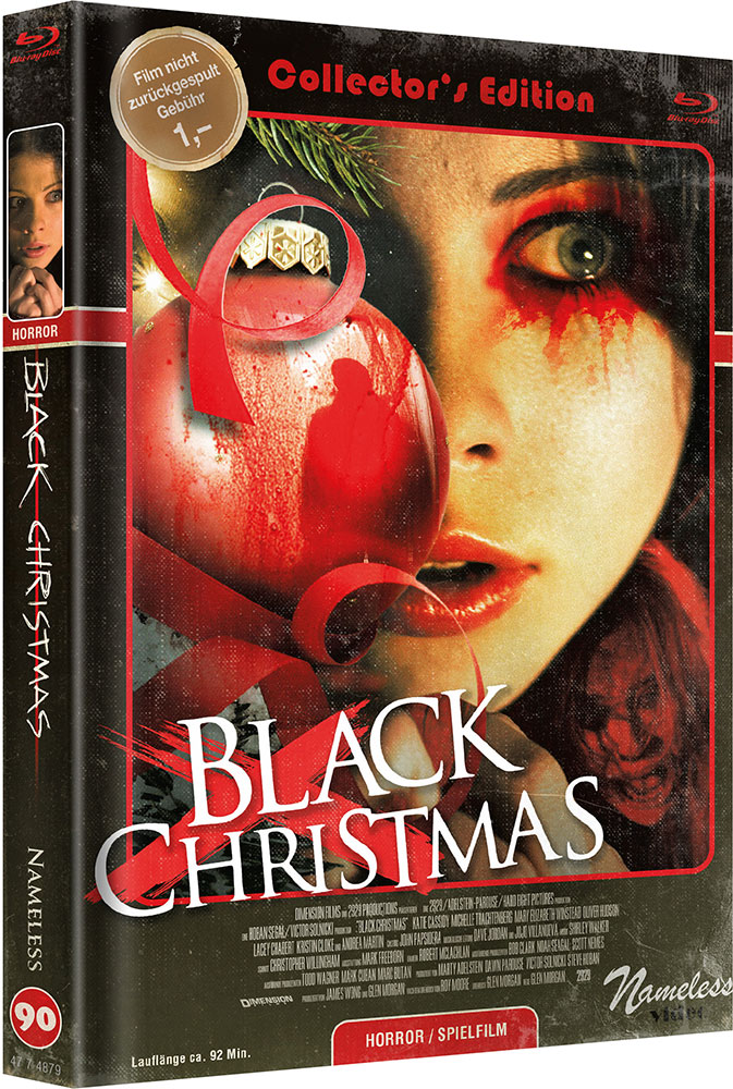 BLACK CHRISTMAS (2006) (Blu-Ray) - Cover E - Mediabook - 3 Schnittfassungen - Unrated - Limited 500 Edition - Uncut