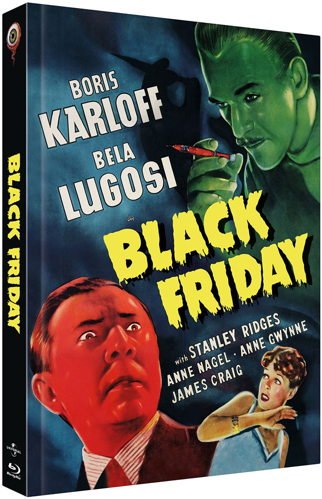 BLACK FRIDAY (Blu-Ray+DVD) - Cover A - Mediabook - Limited 333 Edition