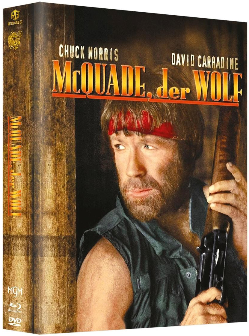 MCQUADE - DER WOLF (Blu-Ray+DVD) - Cover B - Mediabook - Limited 163 Edition