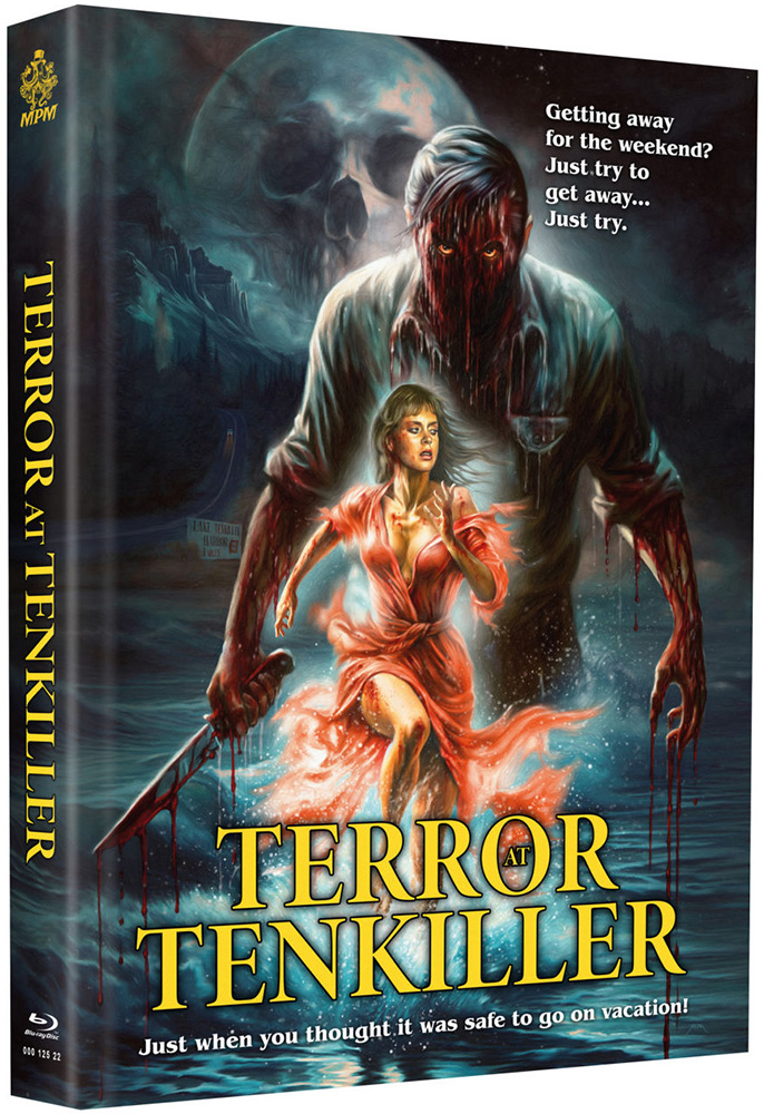 TERROR AT TENKILLER (Blu-Ray) (4Discs) - Cover A - Mediabook (Wattiert) - Limited 99 Edition