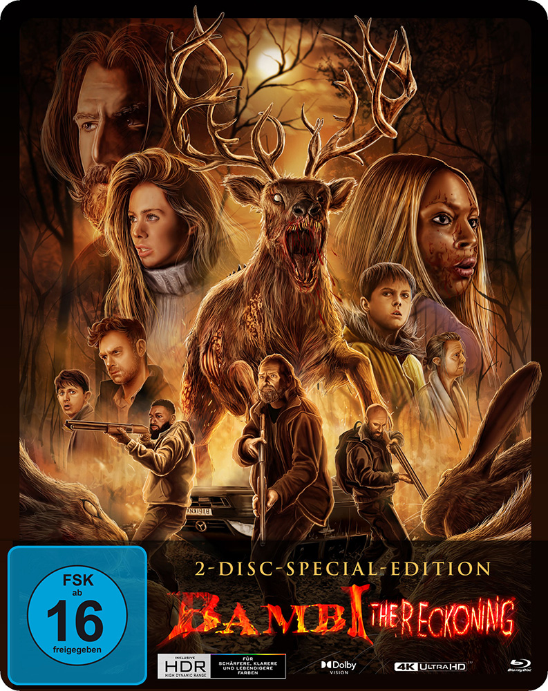 BAMBI: THE RECKONING (4K Ultra HD+Blu-Ray) - Limited SteelBook Edition