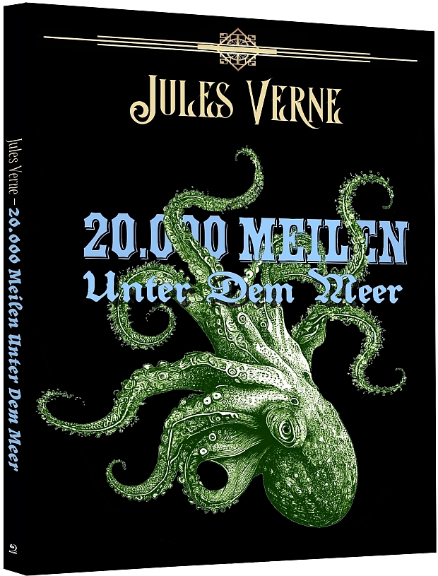 20.000 MEILEN UNTER DEM MEER (1916) (Blu-Ray) - Stumme Filmkunstwerke #06 - Digipack
