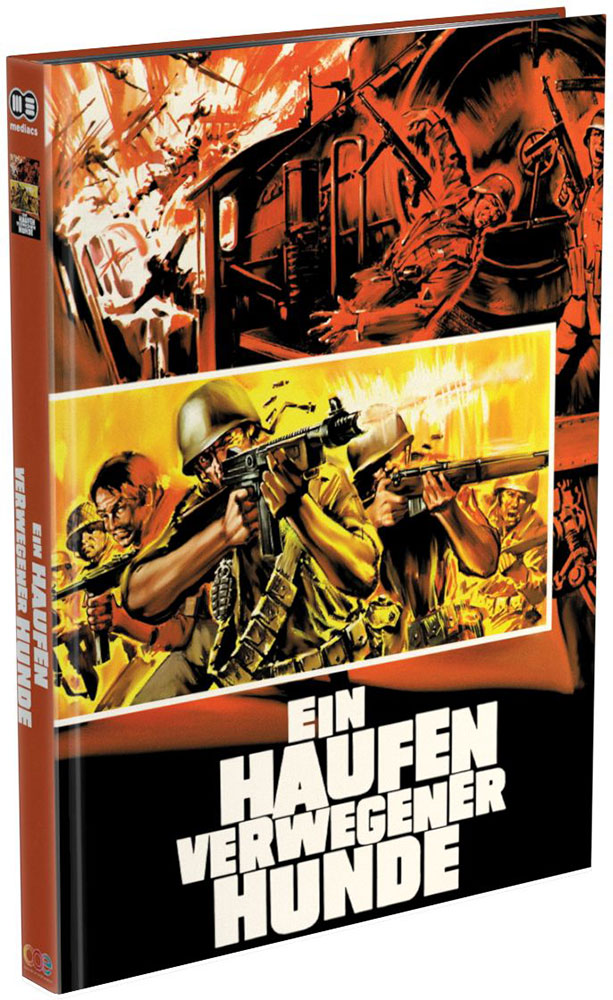 EIN HAUFEN VERWEGENER HUNDE (Blu-Ray+DVD) - Cover C - Mediabook - Limited 250 Edition - 2K Remastered - Uncut