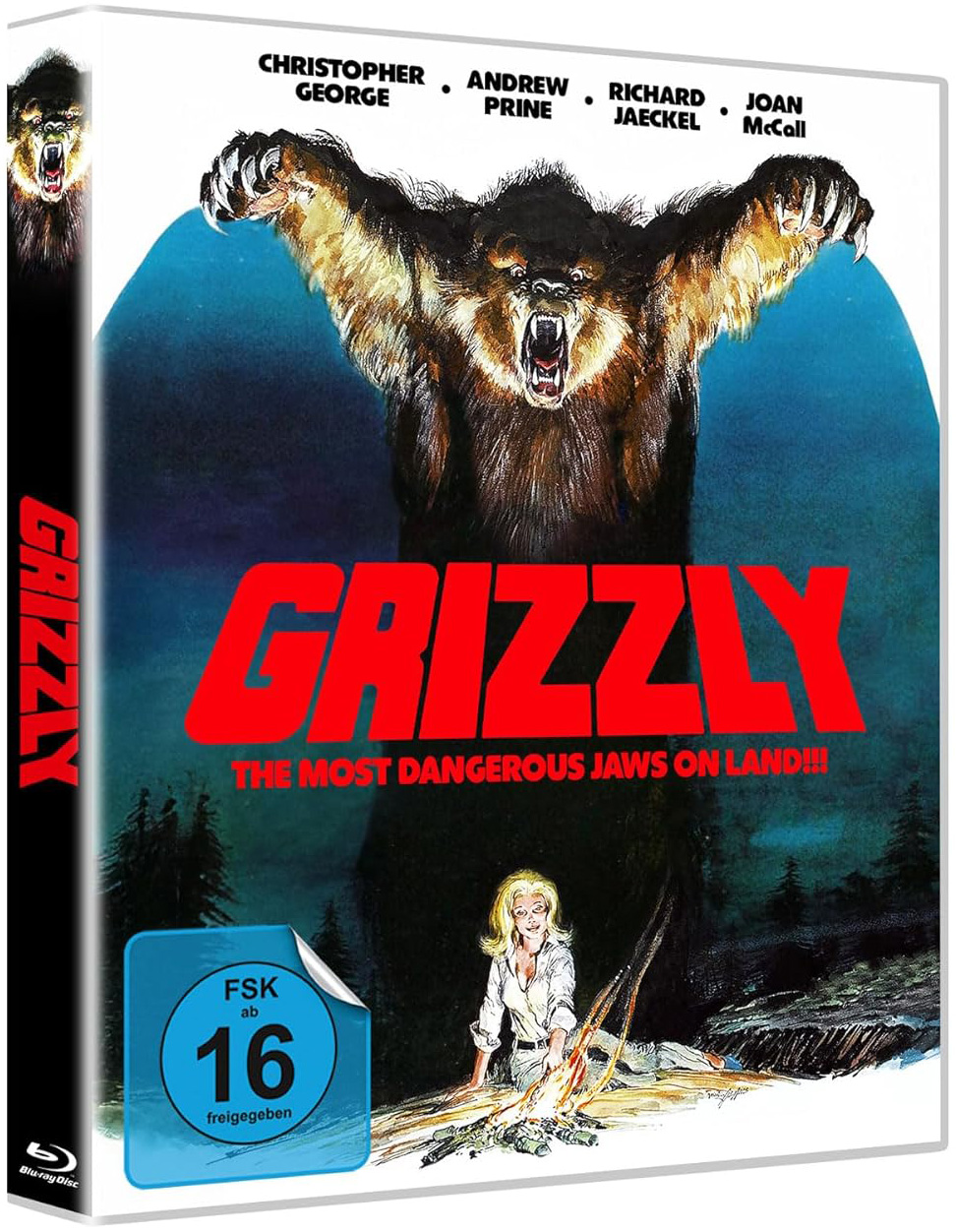 GRIZZLY - EINE BESTIE LÄUFT AMOK (Blu-Ray) - Cover A - Uncut
