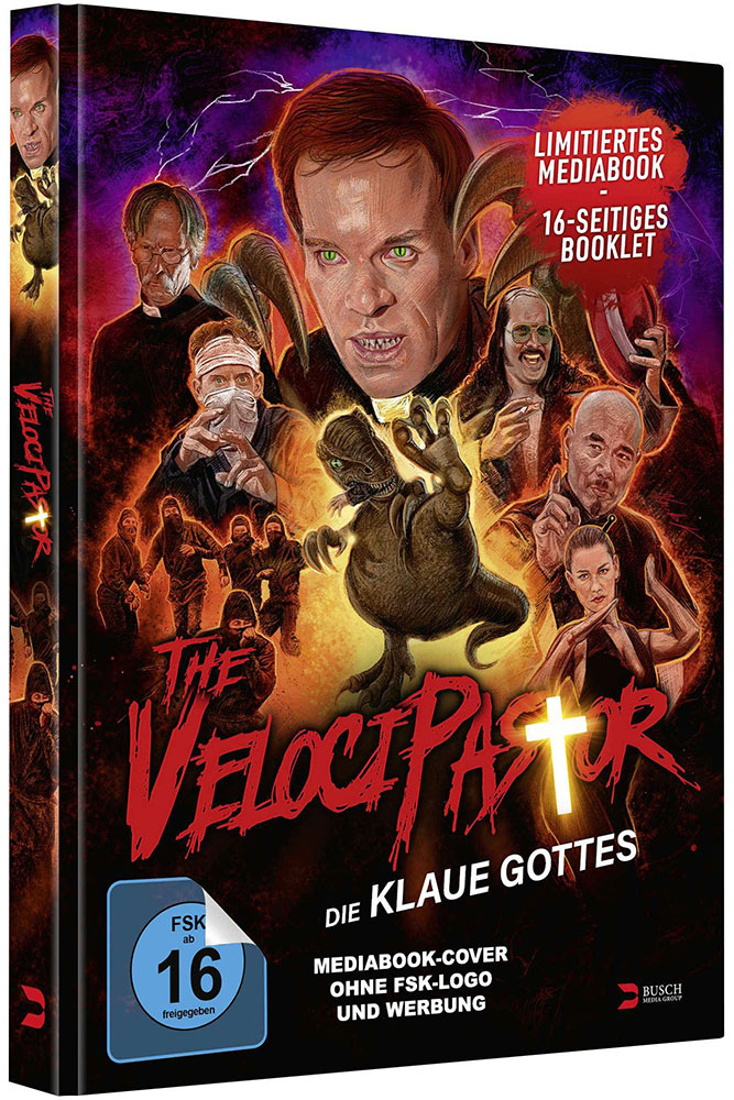 VELOCIPASTOR, THE - DIE KLAUE GOTTES (Blu-Ray+DVD) - Limited Mediabook Edition