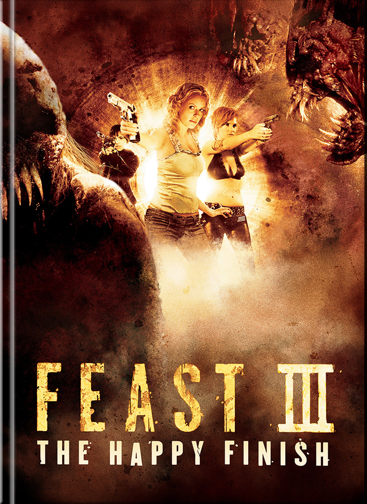 FEAST III: THE HAPPY FINISH (Blu-Ray+DVD) - Cover B - Mediabook - Limited 111 Edition - Unrated