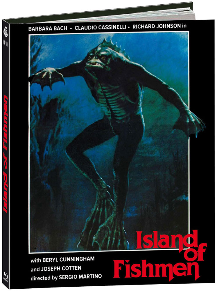 INSEL DER NEUEN MONSTER (ISLAND OF FISHMEN / LA ISOLA DEGLI UOMINI PESCE) (Blu-Ray) - Cover D - Mediabook - Limited 300 Edition