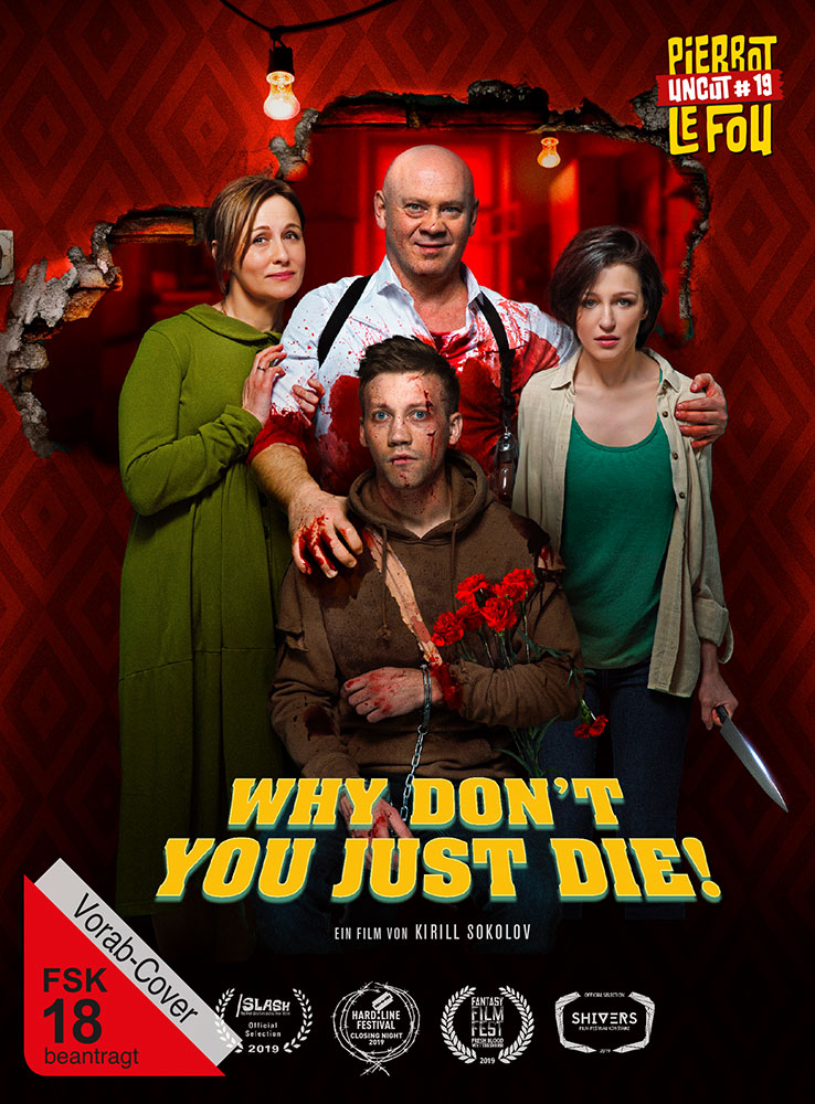 WHY DONT YOU JUST DIE! (Blu-Ray+DVD) - Limited Mediabook Edition