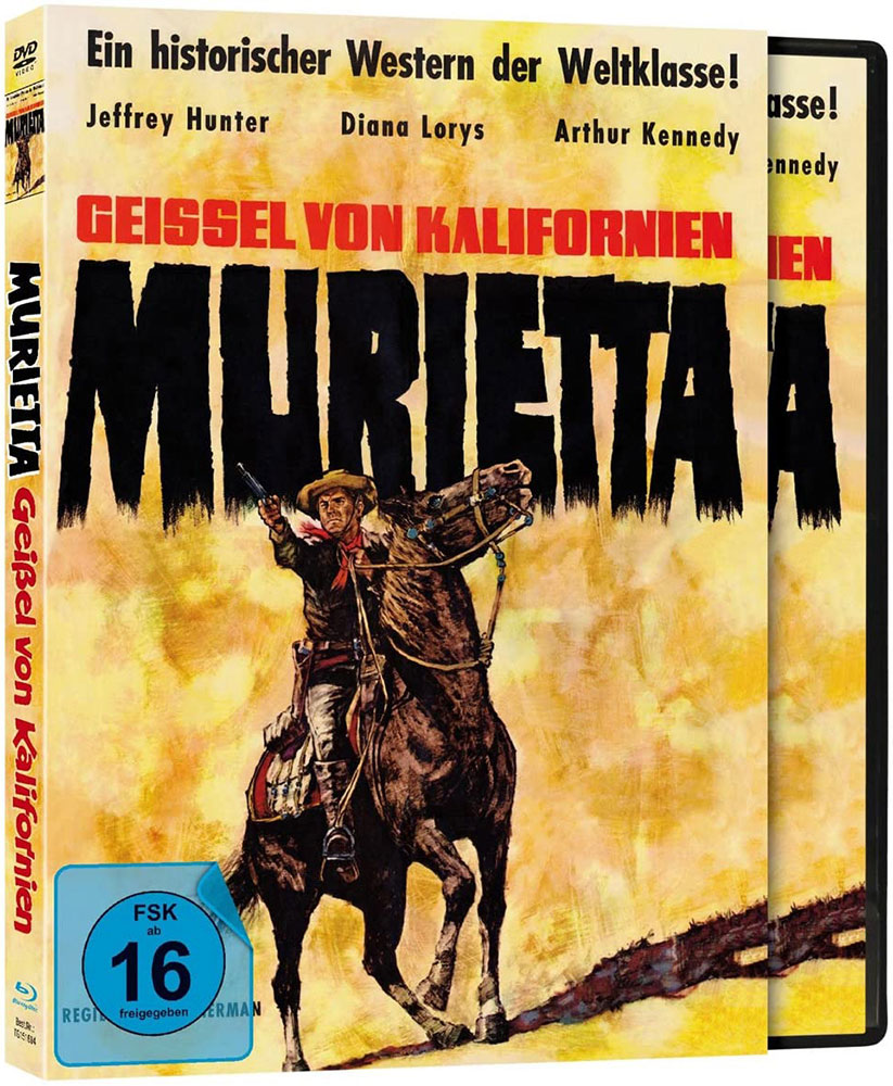 MURIETTA - GEISSEL VON KALIFORNIEN (Blu-Ray+DVD) - Cover B - Limited 500 Edition