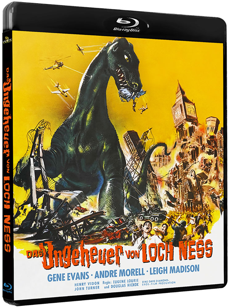 UNGEHEUER VON LOCH NESS, DAS (Blu-Ray) - Uncut - Keep Case