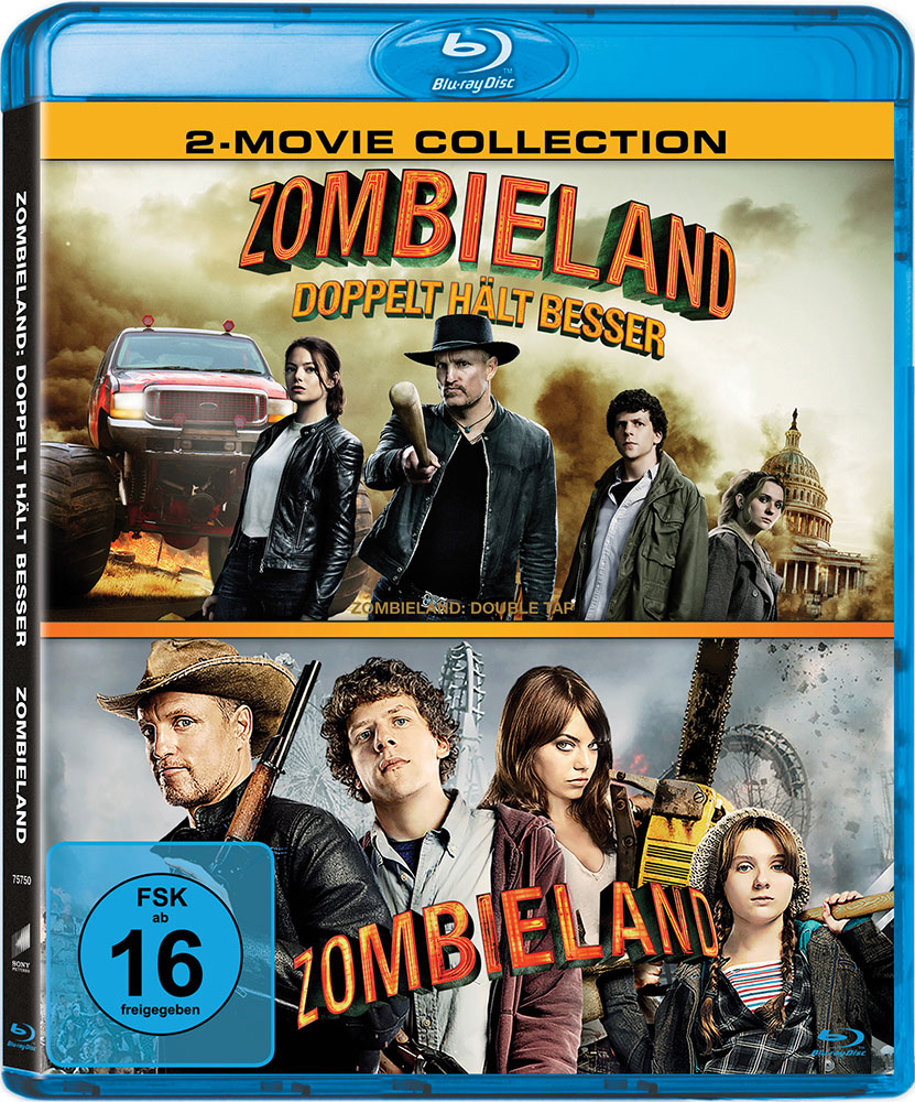 ZOMBIELAND 1&2 (Blu-Ray) (2Discs)