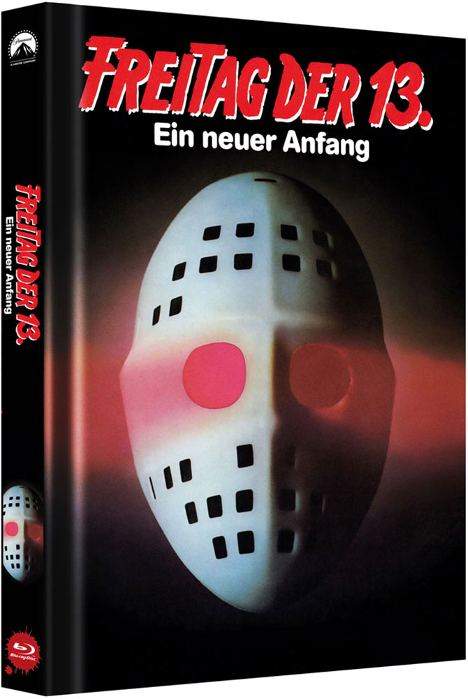 FREITAG DER 13. - Teil 05 - EIN NEUER ANFANG (Blu-Ray) - Cover B - Mediabook - Uncut
