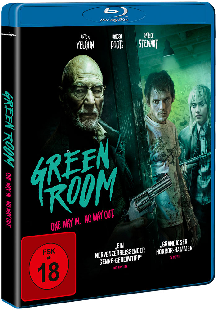GREEN ROOM - ONE WAY IN. NO WAY OUT. (Blu-Ray) - Uncut