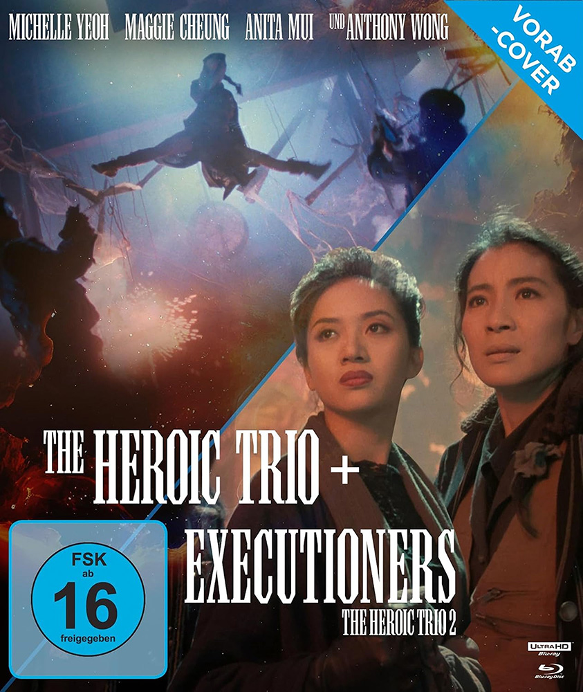 HEROIC TRIO 1+2 (4K UHD+Blu-Ray) (4Discs)