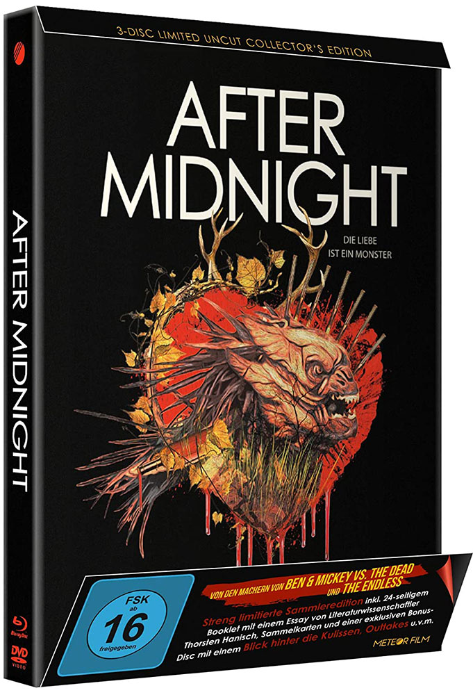 AFTER MIDNIGHT - DIE LIEBE IST EIN MONSTER (Blu-Ray+2DVD) - Limited Mediabook Edition