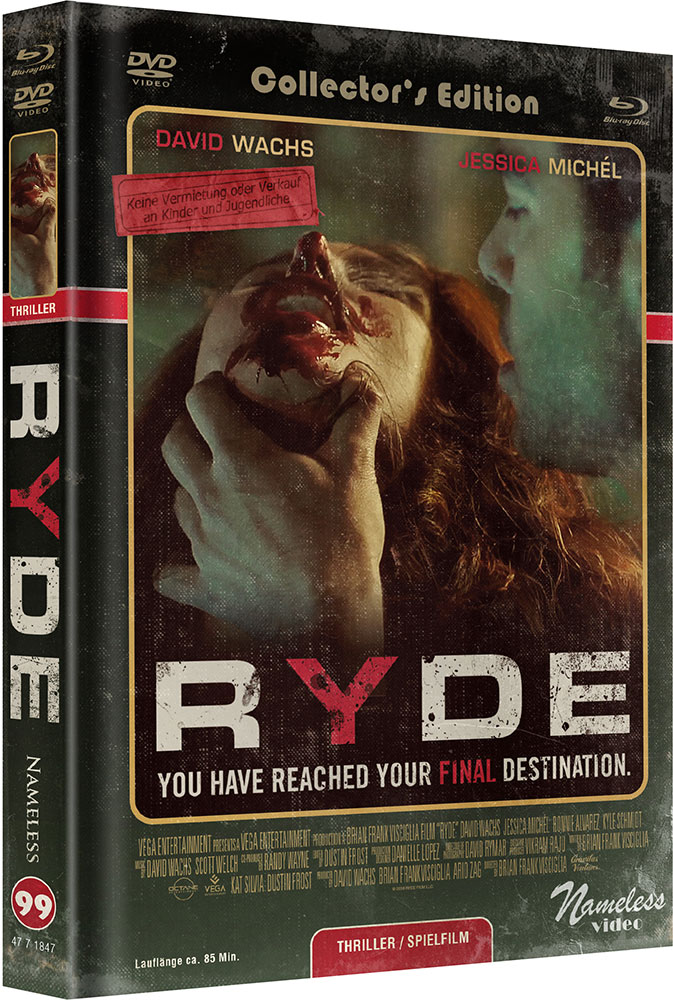 RYDE (Blu-Ray+DVD) - Cover C - Mediabook - Limited 333 Edition - Uncut