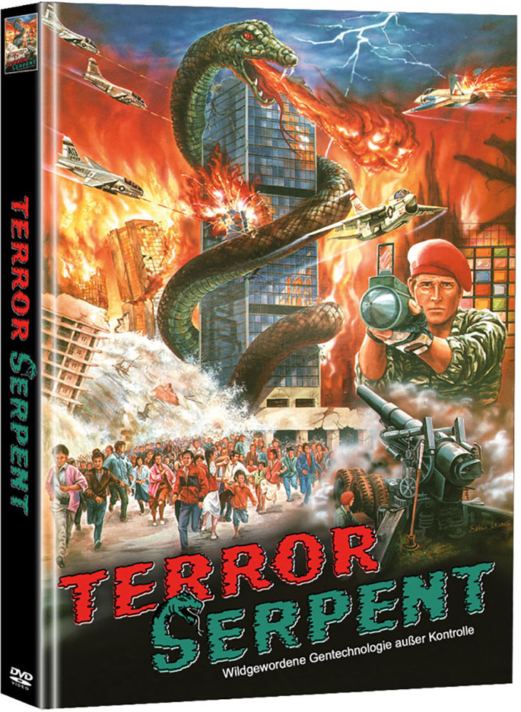 TERROR SERPENT (3DVD) - Cover A - Mediabook - Limited 333 Edition