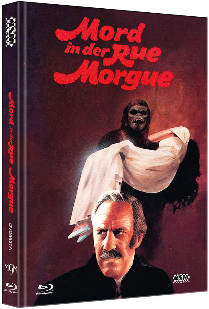 MORD IN DER RUE MORGUE (Blu-Ray+DVD) - Cover A - Mediabook - Limited 111 Edition