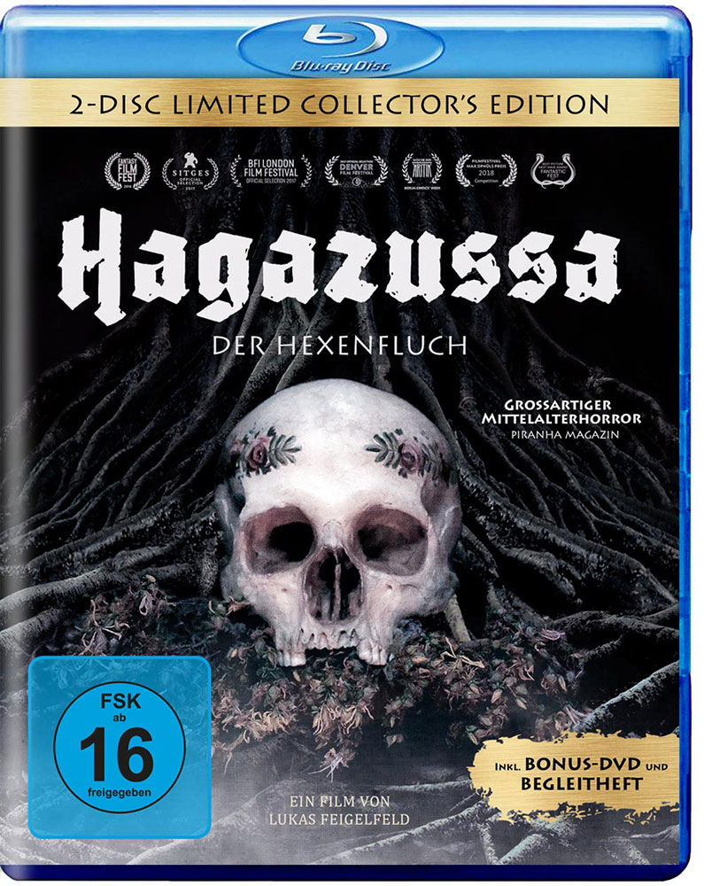 HAGAZUSSA - DER HEXENFLUCH (Blu-Ray+DVD) - Limited Collectors Edition