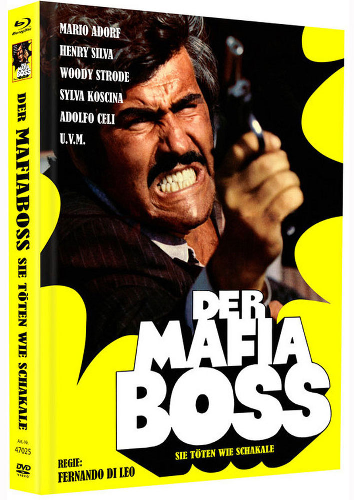 MAFIABOSS, DER - SIE TÖTEN WIE SCHAKALE (Blu-Ray+DVD) - Cover F - Mediabook - Limited 75 Edition