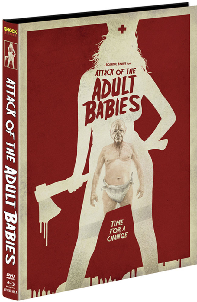 ATTACK OF THE ADULT BABIES (Blu-Ray+DVD) - Cover A - Mediabook - Limited 500 Edition