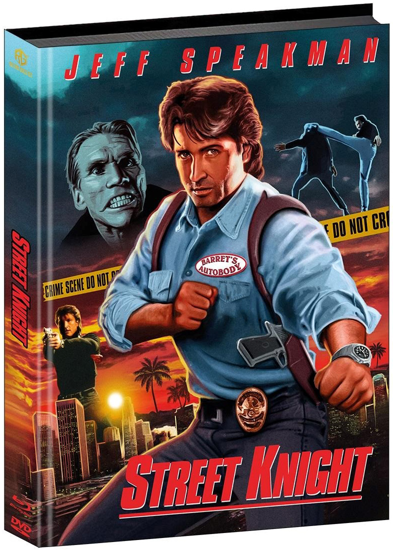 GEBALLTE FÄUSTE (STREET KNIGHT) (Blu-Ray+DVD) - Cover A - Mediabook (Wattiert) - Limited 222 Edition