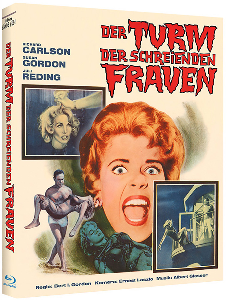 TURM DER SCHREIENDEN FRAUEN (Blu-Ray) - O-Card - inkl. Original deutscher Kinosynchro