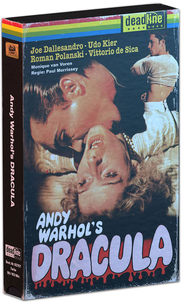 ANDY WARHOLS DRACULA (Blu-Ray+DVD) - Limited VHS Edition