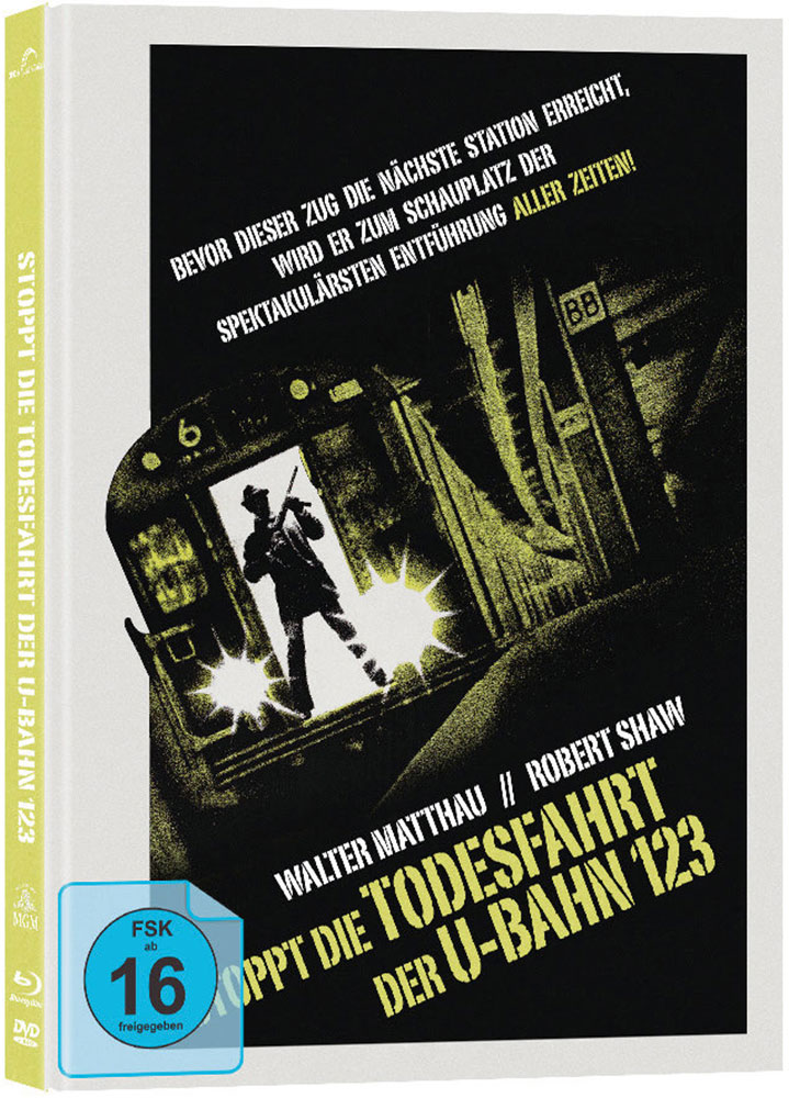 STOPPT DIE TODESFAHRT DER U-BAHN 123 (Blu-Ray+DVD) - Cover B - Mediabook - Limited 333 Edition