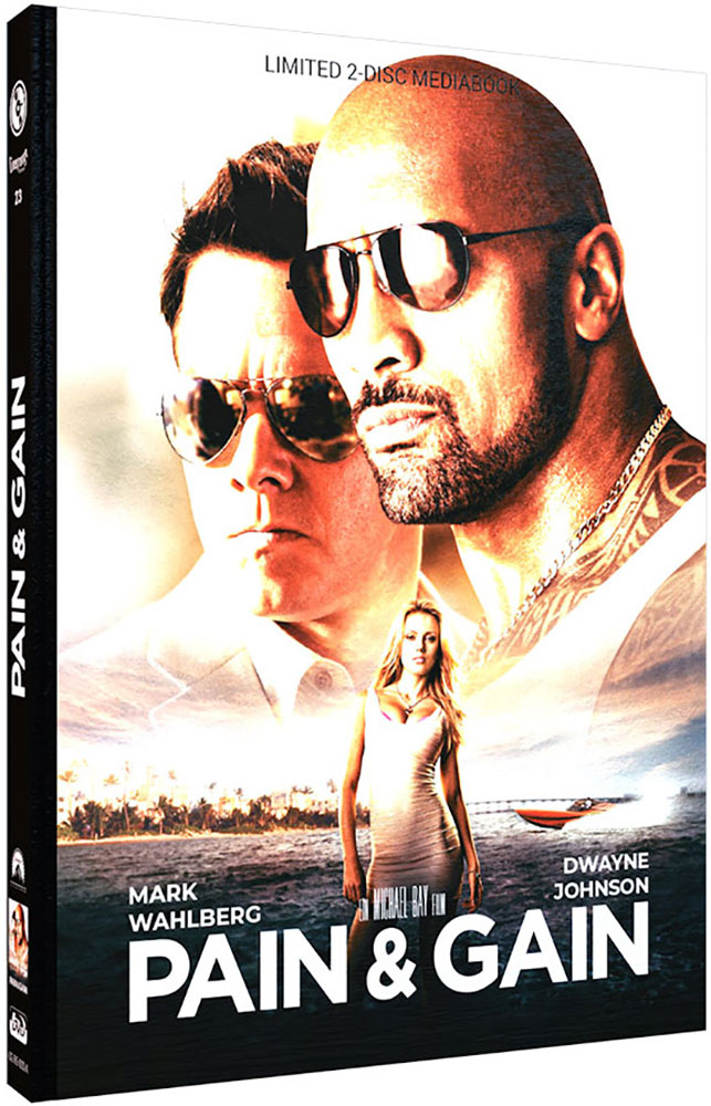 PAIN & GAIN (Blu-Ray+DVD) - Cover A - Mediabook - Limited 333 Edition