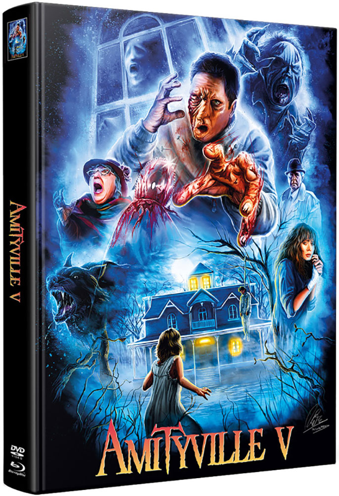 AMITYVILLE V (Blu-Ray) (3Discs) - Mediabook (Wattiert) - Limited 500 Edition