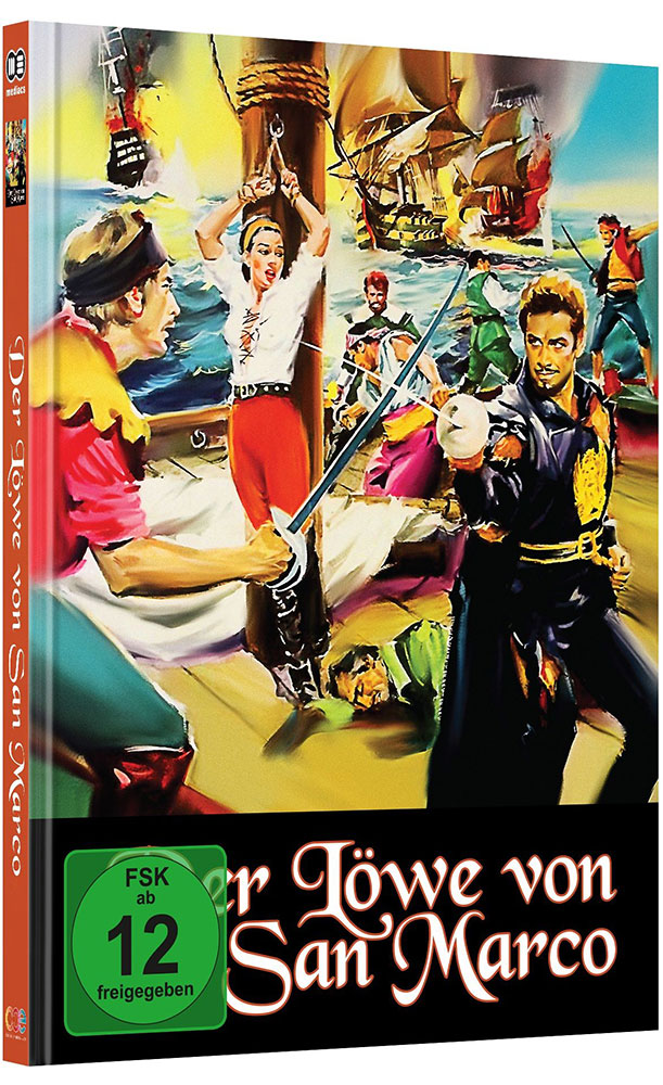 LÖWE VON SAN MARCO, DER (Blu-Ray+DVD) - Cover A - Mediabook - Limited Edition
