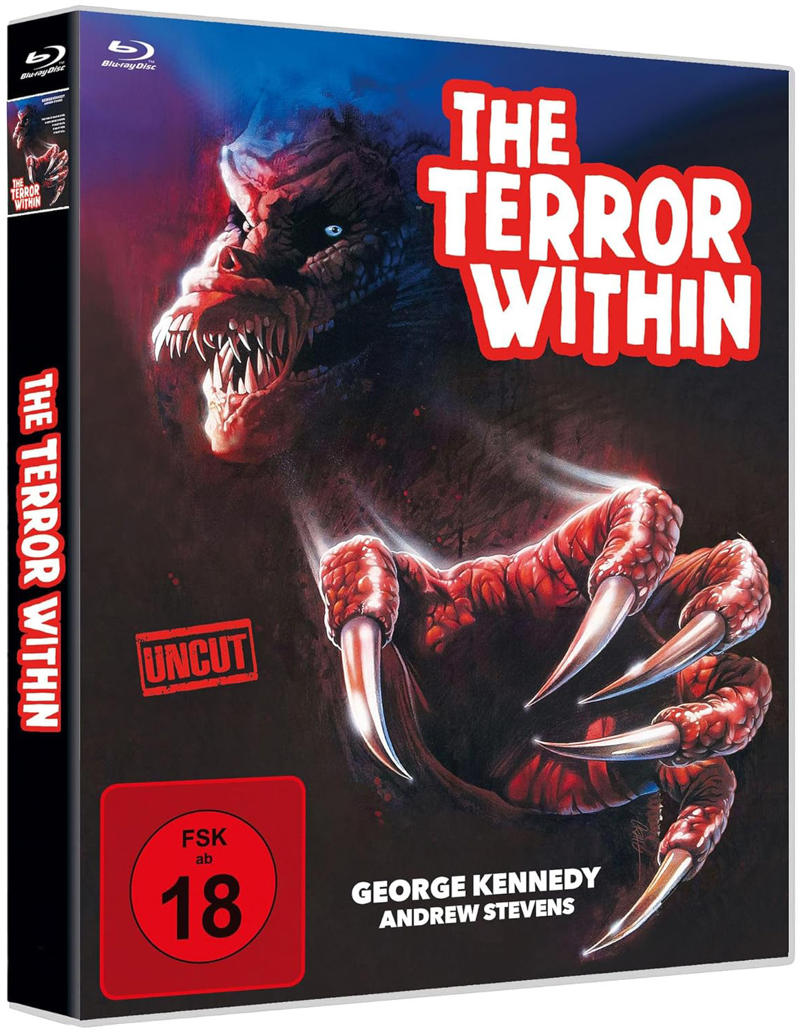 TERROR WITHIN, THE (Blu-Ray) - Scanavo Case - Uncut