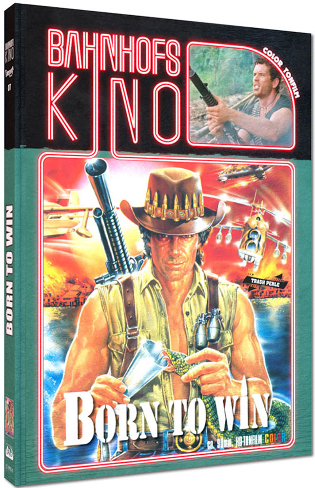 BORN TO WIN (Blu-Ray+DVD) - Cover A - Mediabook - Limited 333 Edition