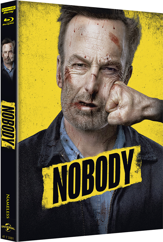 NOBODY (4K UHD+Blu-Ray) - Cover A - Mediabook - Limited 333 Edition