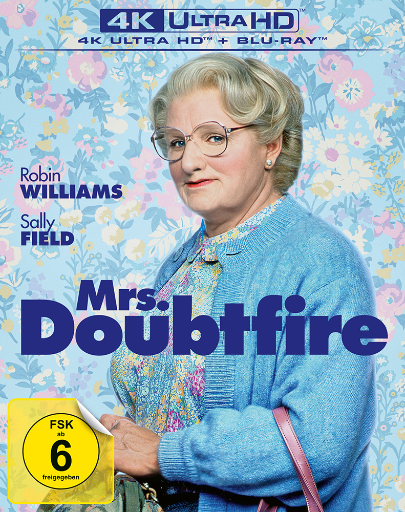 MRS. DOUBTFIRE - DAS STACHELIGE KINDERMÄDCHEN (4K UHD+Blu-Ray)