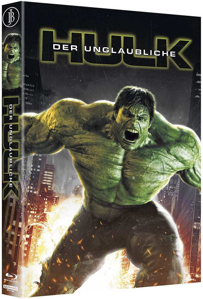 UNGLAUBLICHE HULK, DER (4K UHD+Blu-Ray) - Cover D - Mediabook - Limited 250 Edition
